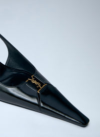 Saint Laurent Women Babylone Breteuil Slingback Pumps