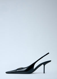 Saint Laurent Women Babylone Breteuil Slingback Pumps