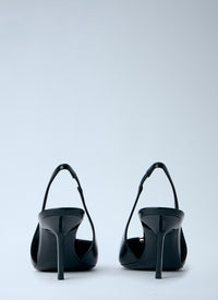 Saint Laurent Women Babylone Breteuil Slingback Pumps