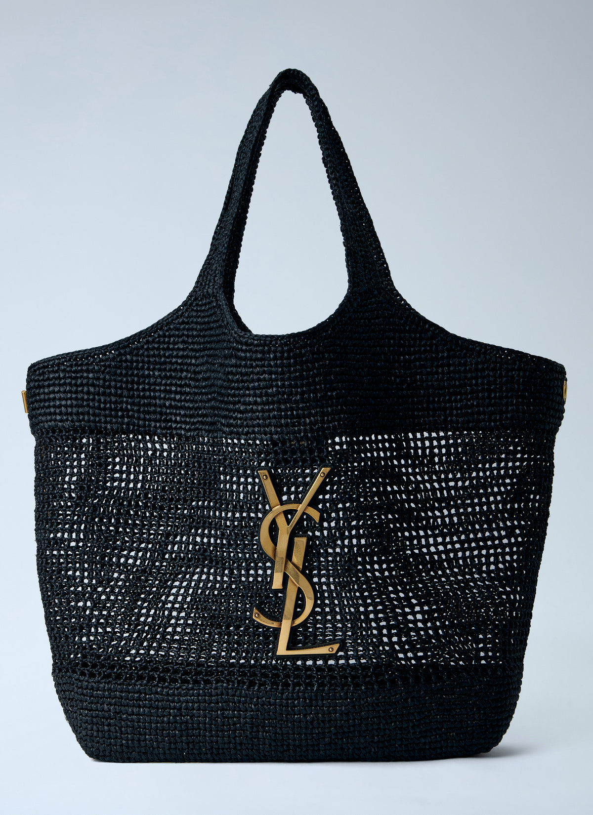 Saint Laurent Women Rafia Icare Tote Bag