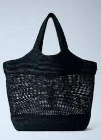 Saint Laurent Women Rafia Icare Tote Bag