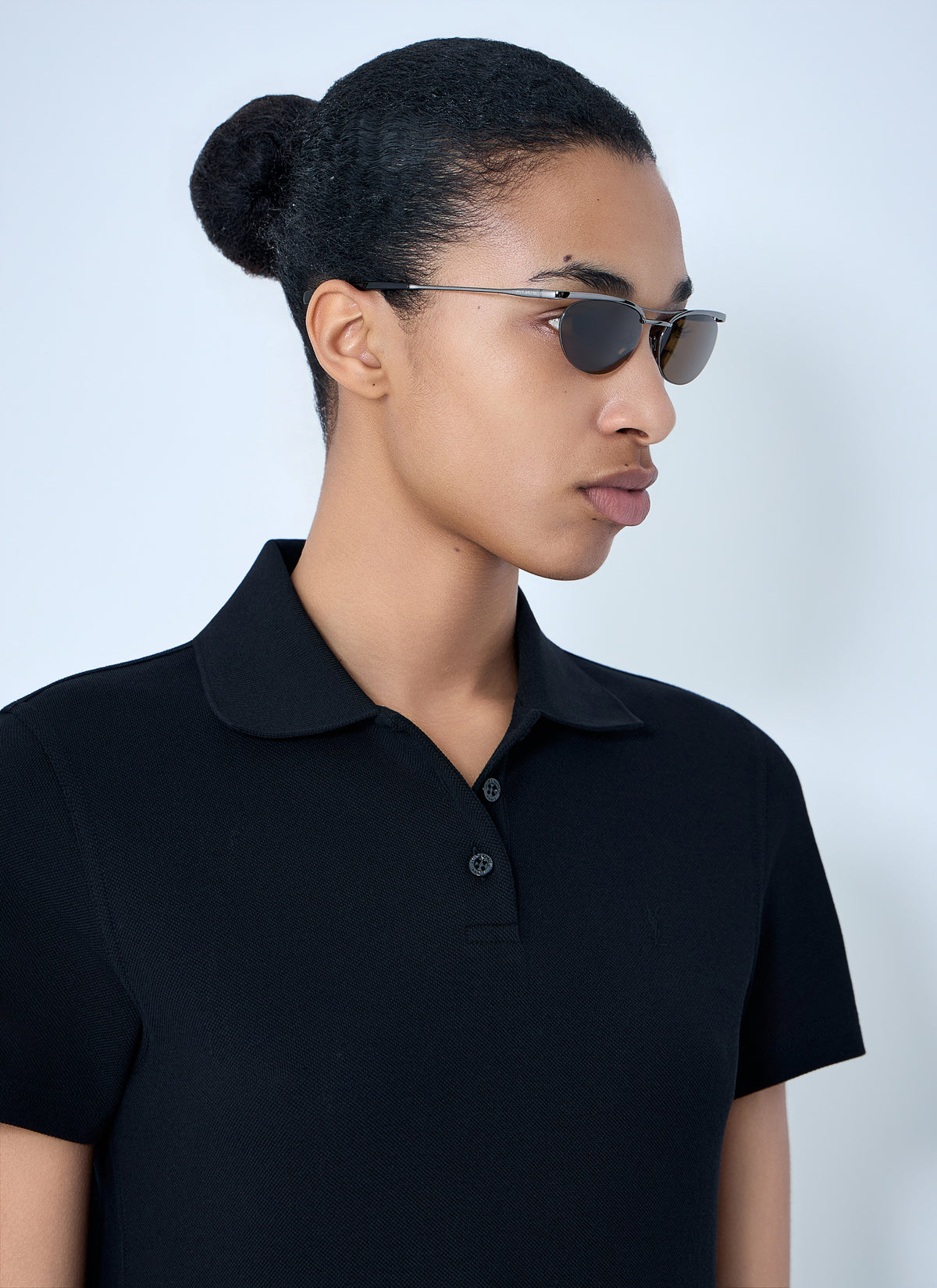 Saint Laurent Saint Laurent Women Sl 862 Oval Frame Sunglasses
