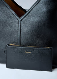 Saint Laurent Saint Laurent Women Y Thin Tote Bag With Removable Pouch