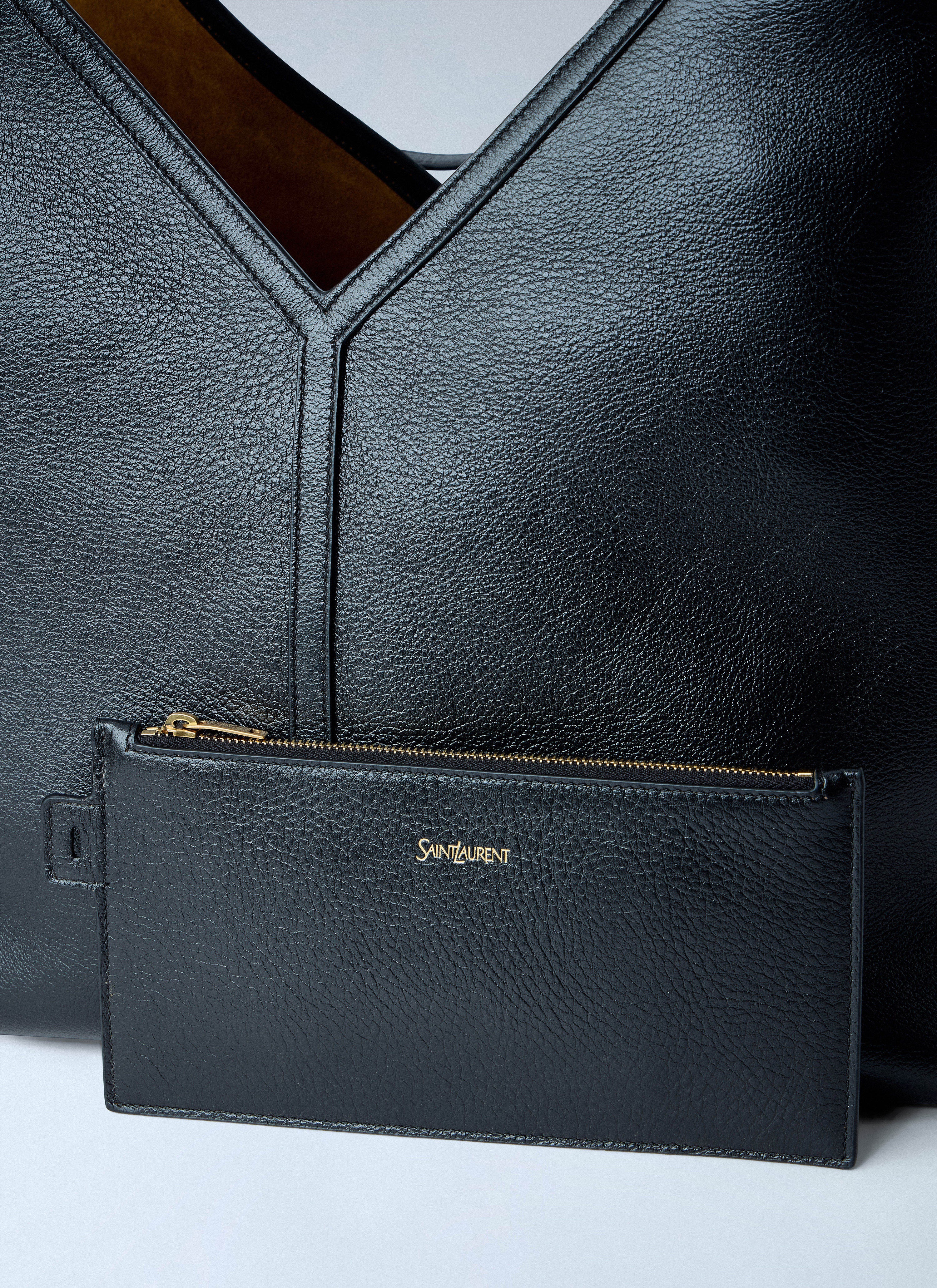Saint Laurent Saint Laurent Women Y Thin Tote Bag With Removable Pouch