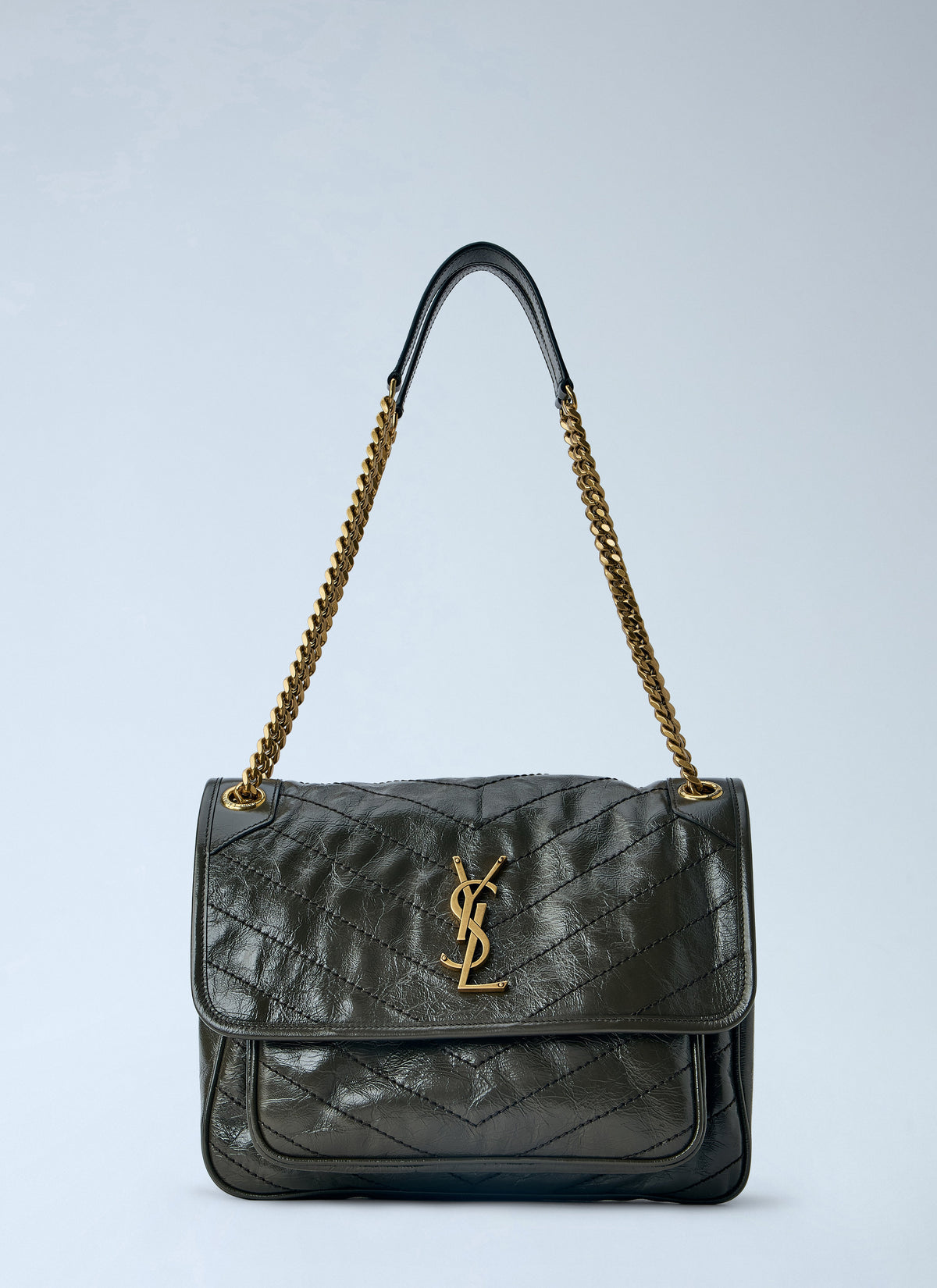 Saint Laurent Women Medium Niki Chain Shoulder Bag