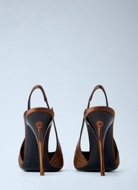 Saint Laurent Women Slingback Stiletto Heels