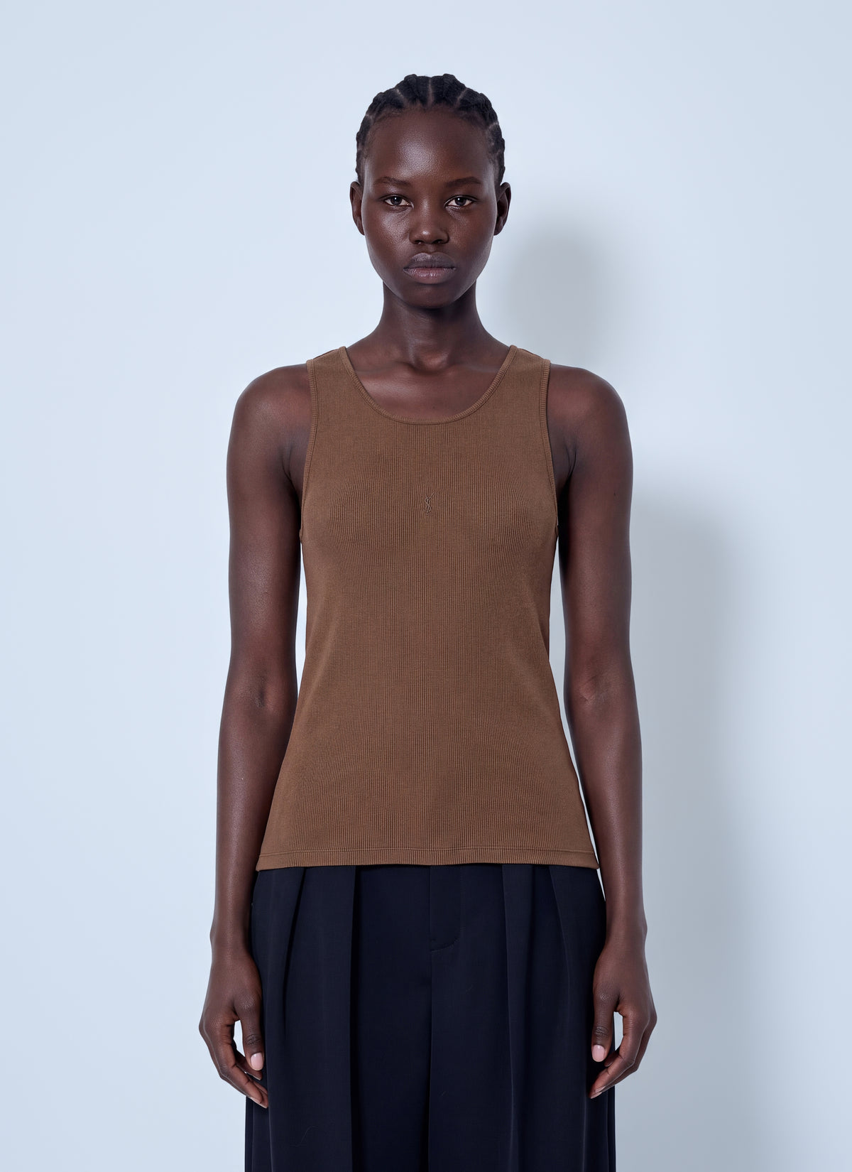 Saint Laurent Women Cassandre Tank Top