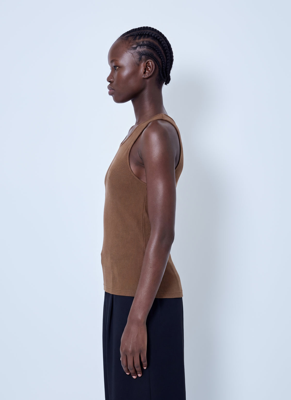 Saint Laurent Women Cassandre Tank Top