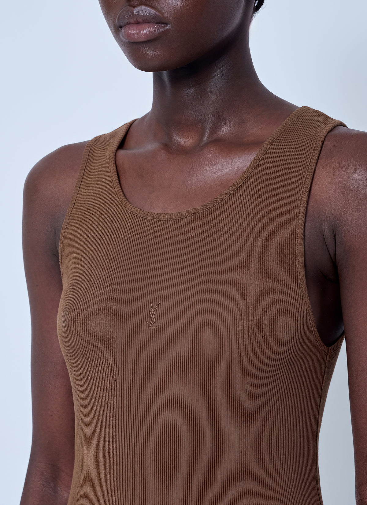 Saint Laurent Women Cassandre Tank Top