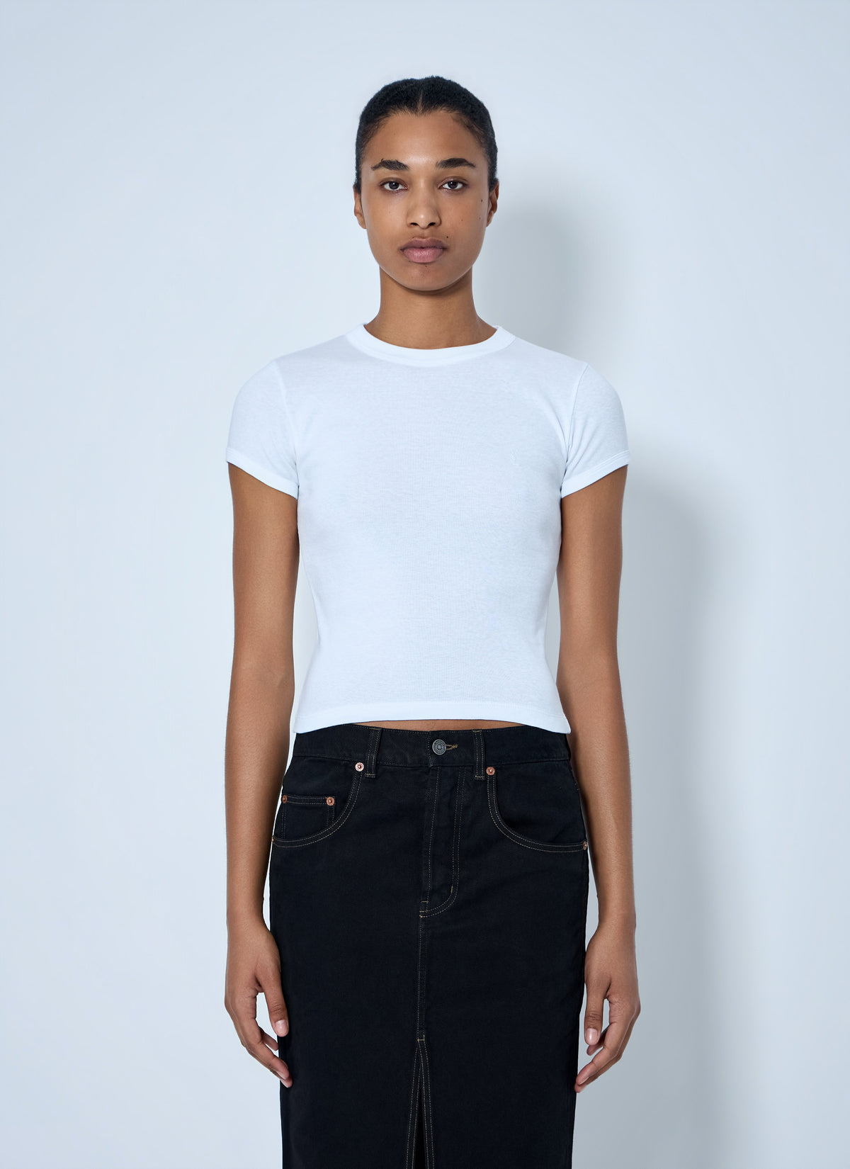 Saint Laurent Saint Laurent Women Cotton Jersey T-Shirt