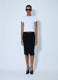 Saint Laurent Saint Laurent Women Cotton Jersey T-Shirt