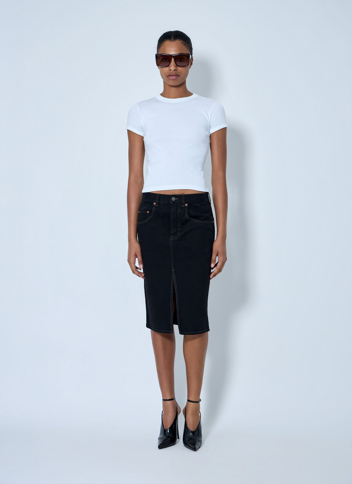 Saint Laurent Saint Laurent Women Cotton Jersey T-Shirt