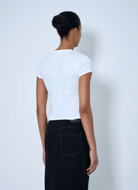 Saint Laurent Saint Laurent Women Cotton Jersey T-Shirt