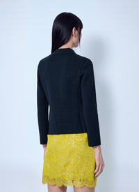 Saint Laurent Women Wool Polo Cardigan