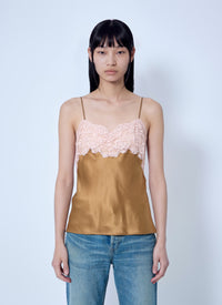 Saint Laurent Women Lace Camisole Top