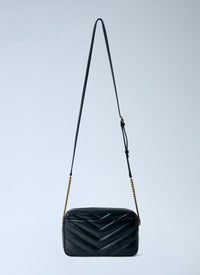 Saint Laurent Women Matelassé Loulou Camera Bag