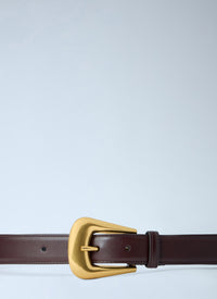 Saint Laurent Saint Laurent Women Folk Buckle Belt