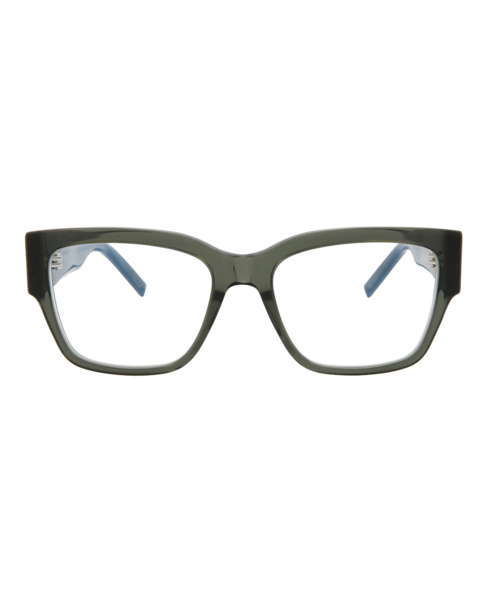 Saint Laurent Saint Laurent Unisex  Green Green Transparent Fashion Designer Eyewear