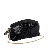 Michael Michael Kors Michael Michael Kors Women Small Athena Convertible Clutch With Metallized Sequines