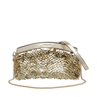 Michael Michael Kors Michael Michael Kors Women Small Athena Convertible Clutch With Metallized Sequines