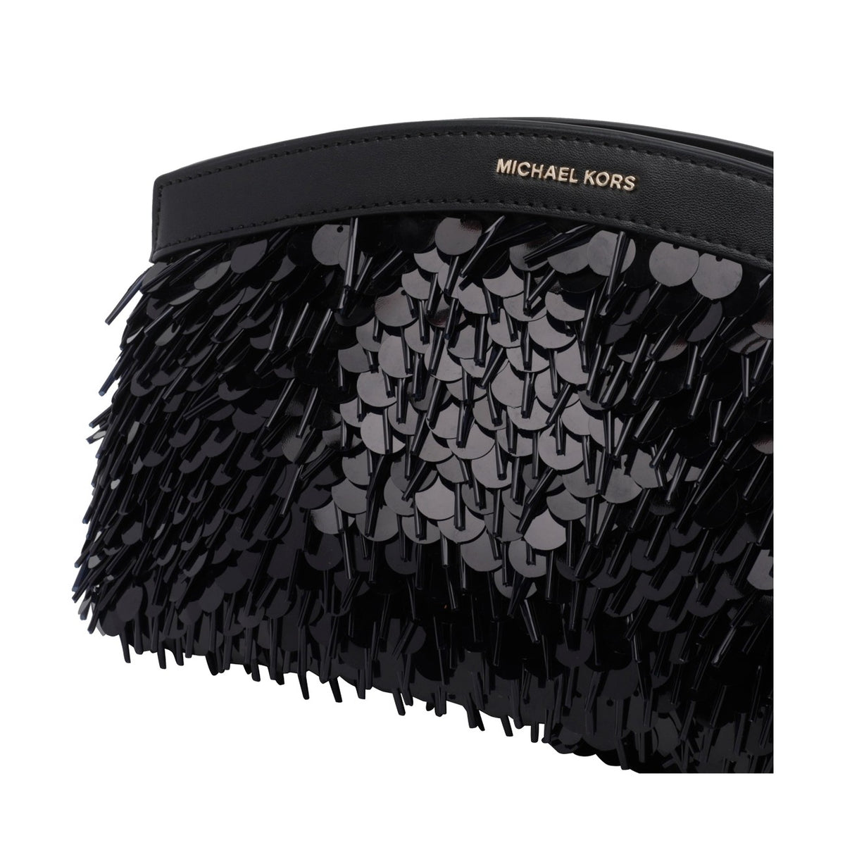 Michael Michael Kors Michael Michael Kors Women Small Athena Convertible Clutch With Metallized Sequines