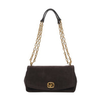 Michael Michael Kors Women Small Bryant Suede Convertible Shoulder Bag