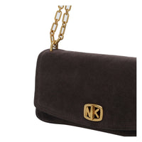 Michael Michael Kors Women Small Bryant Suede Convertible Shoulder Bag