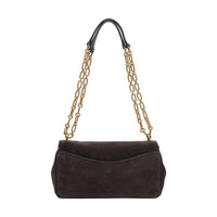 Michael Michael Kors Women Small Bryant Suede Convertible Shoulder Bag