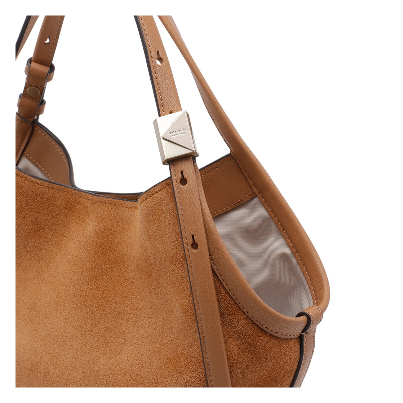 Kate Spade Kate Spade Women Small Deco Suede Tulip Tote Bag