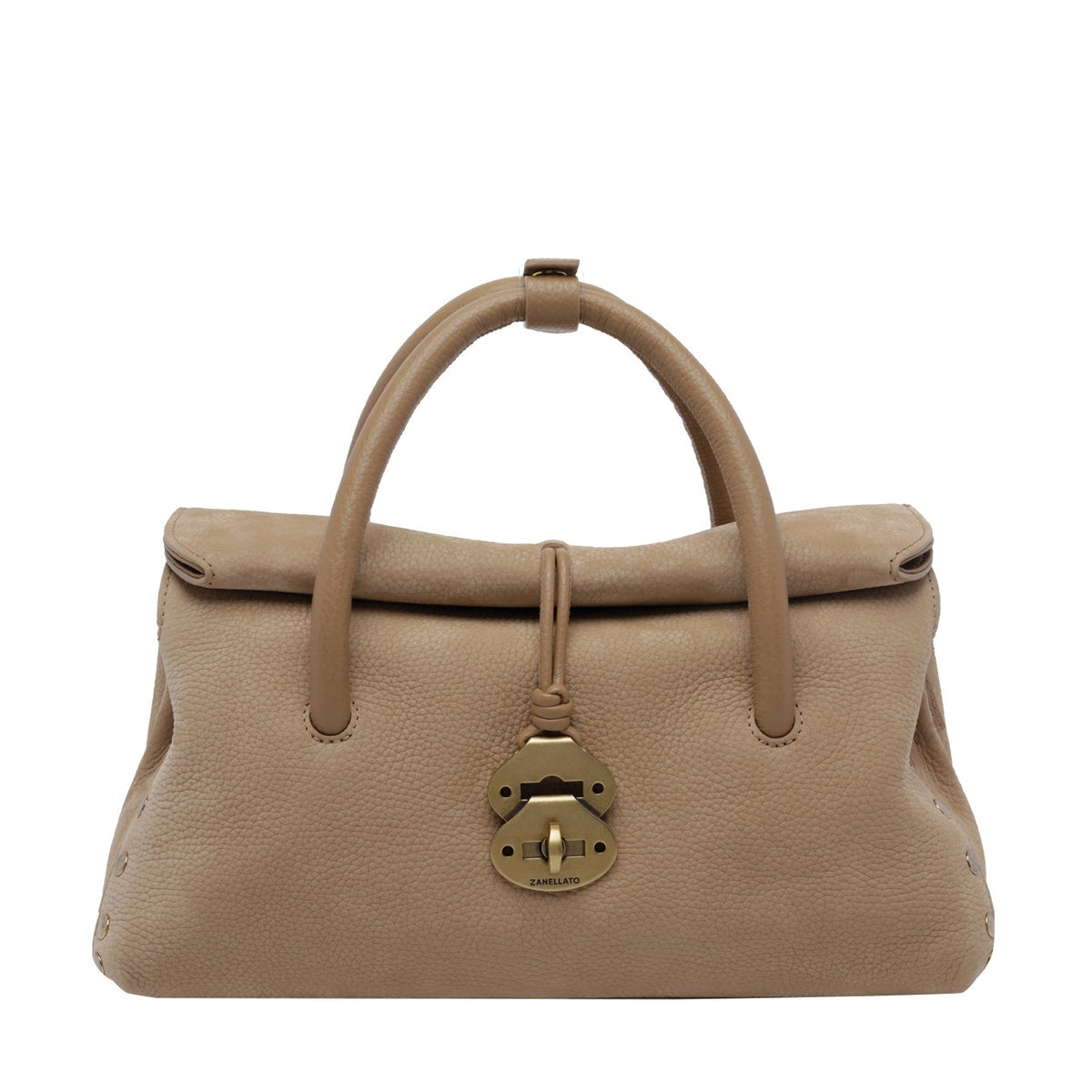 Zanellato Women Small Dotta Nabuk Handbag