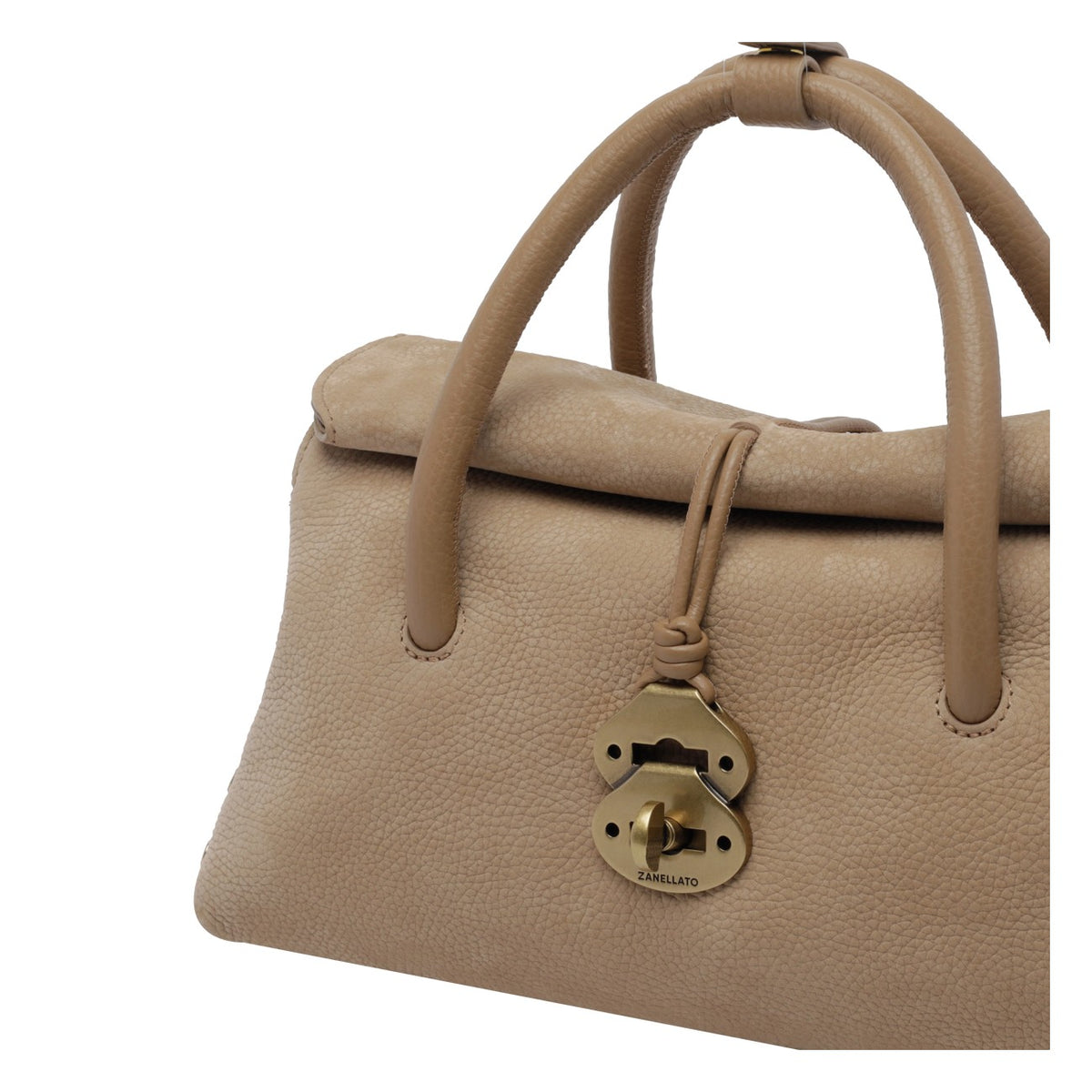 Zanellato Women Small Dotta Nabuk Handbag