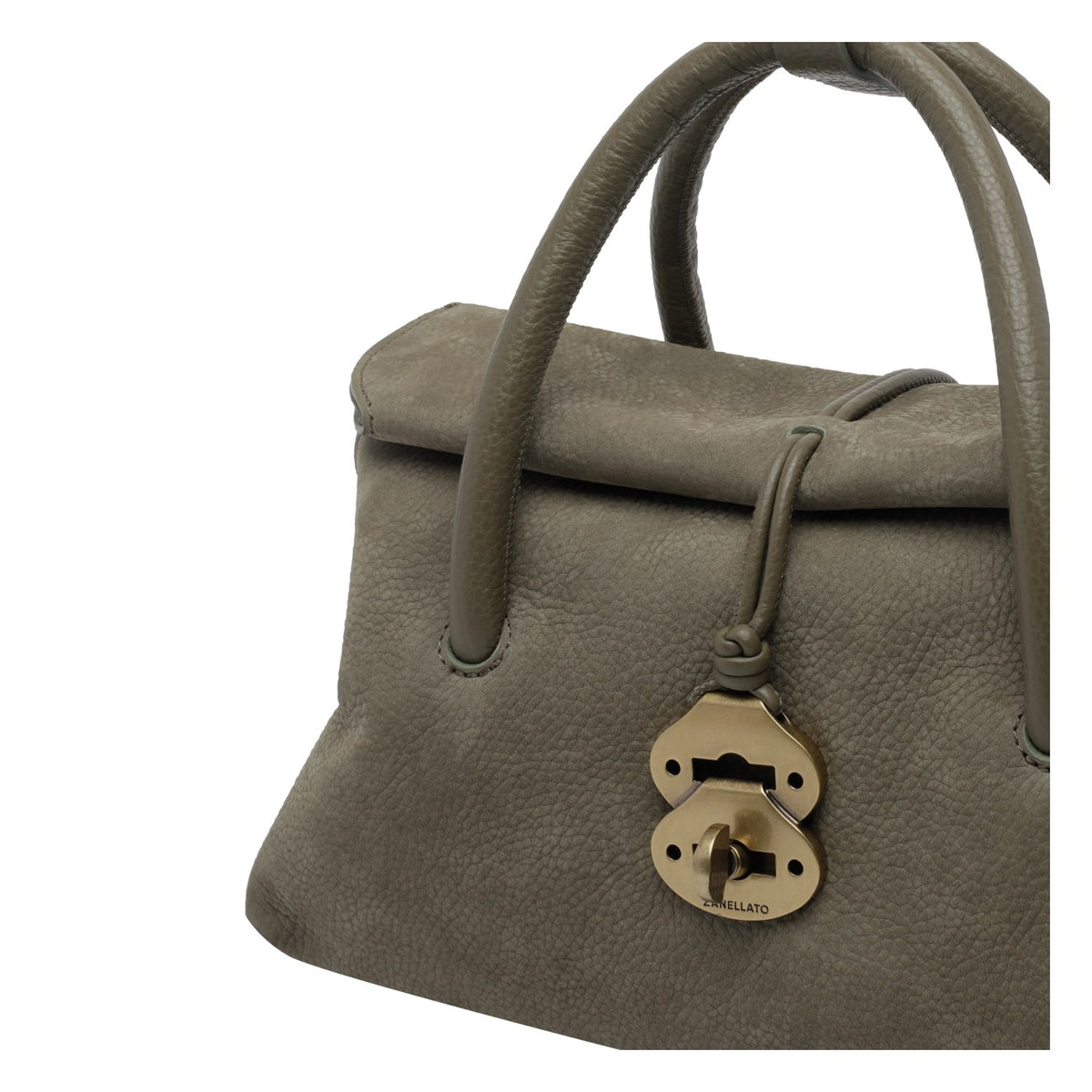Zanellato Women Small Dotta Nabuk Handbag
