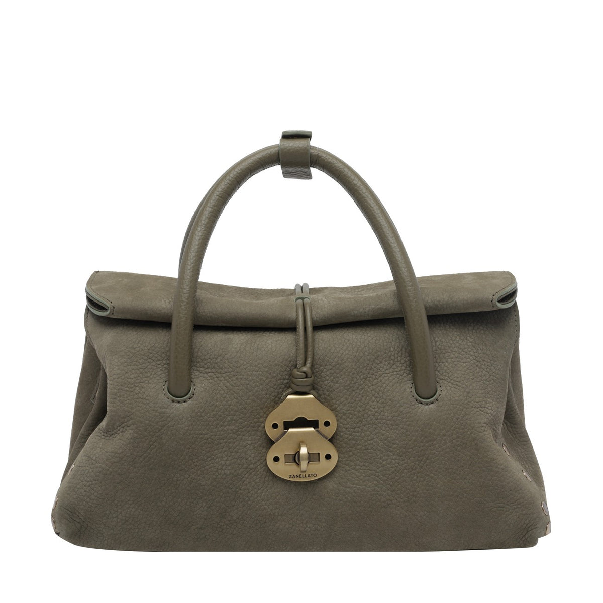 Zanellato Women Small Dotta Nabuk Handbag