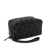 Fendi Men Small Ff Logo Double Zip Beauty Case