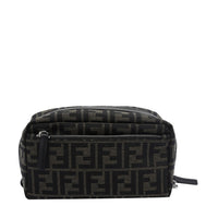 Fendi Men Small Ff Logo Double Zip Beauty Case