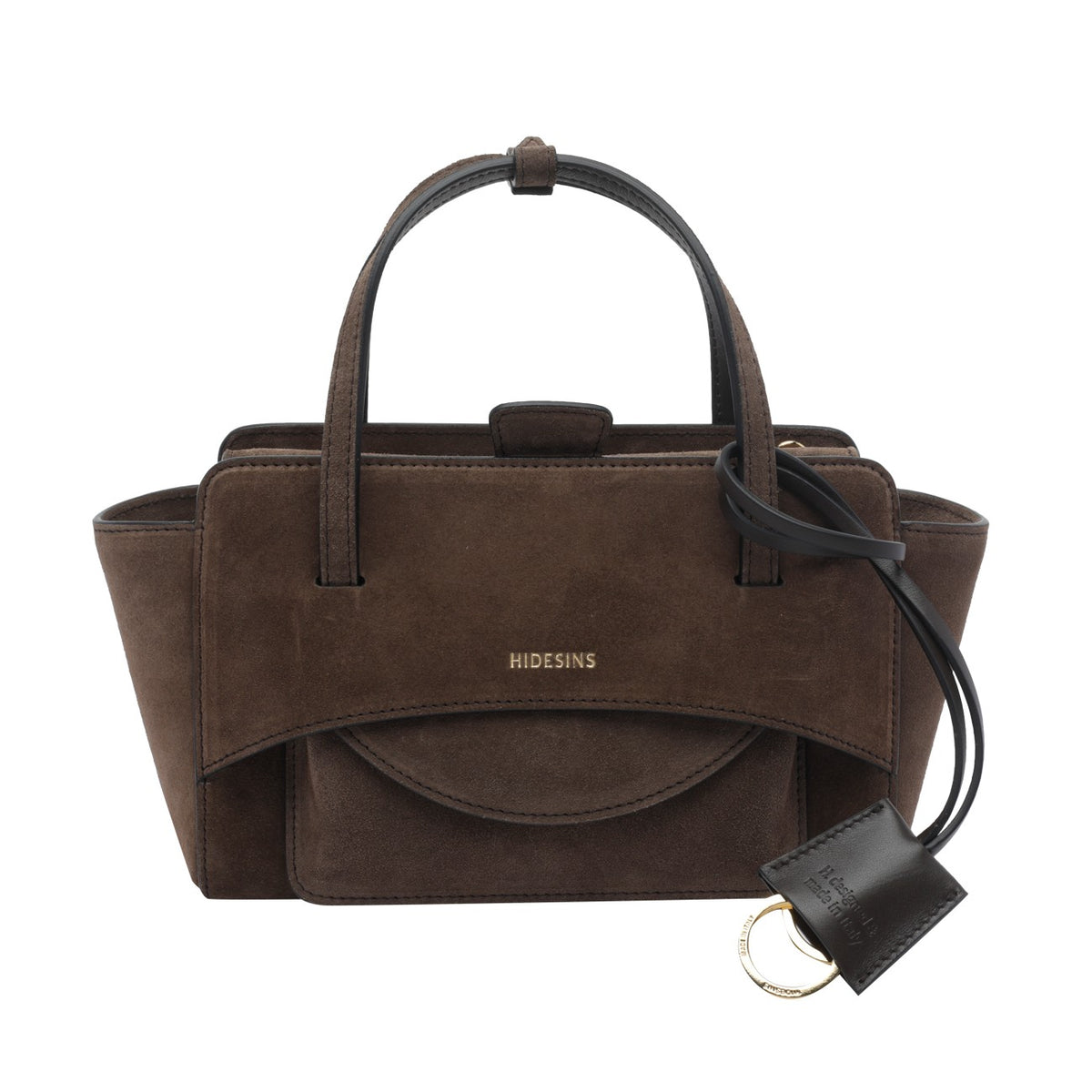 Hidesins Women Small Flap Suede Handbag