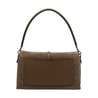Tod's Tod's Women Small Flap T-Timeless Suede Shoulder Bag