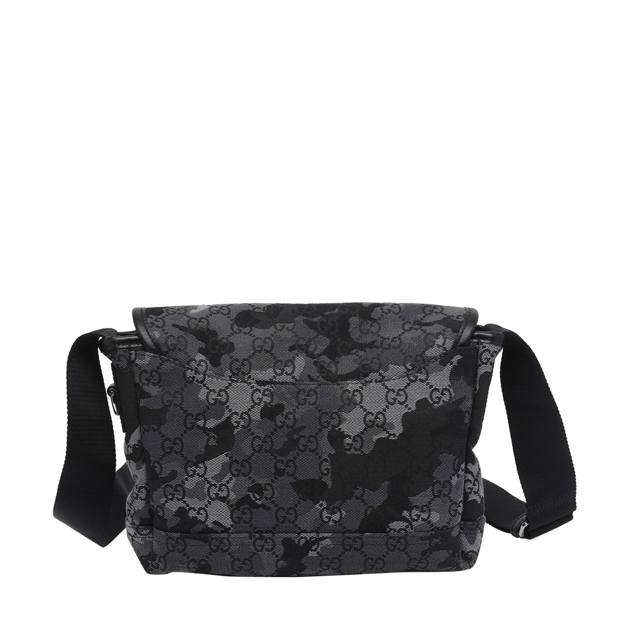 Gucci Men Small Gg Canvas Crossbody Bag