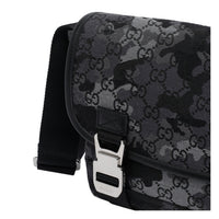 Gucci Men Small Gg Canvas Crossbody Bag