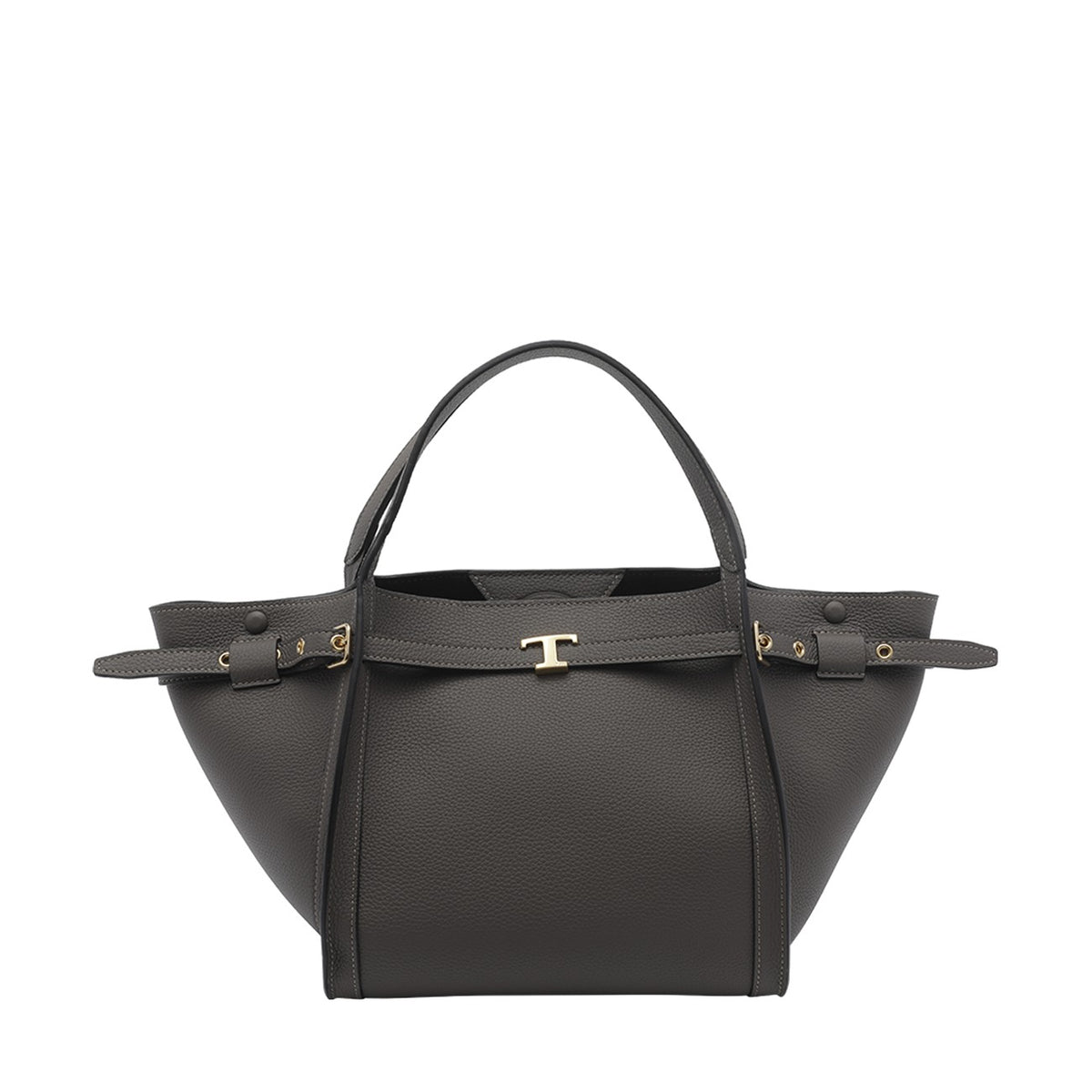 Tod's Women Small Leather T Signature Shopping Bag