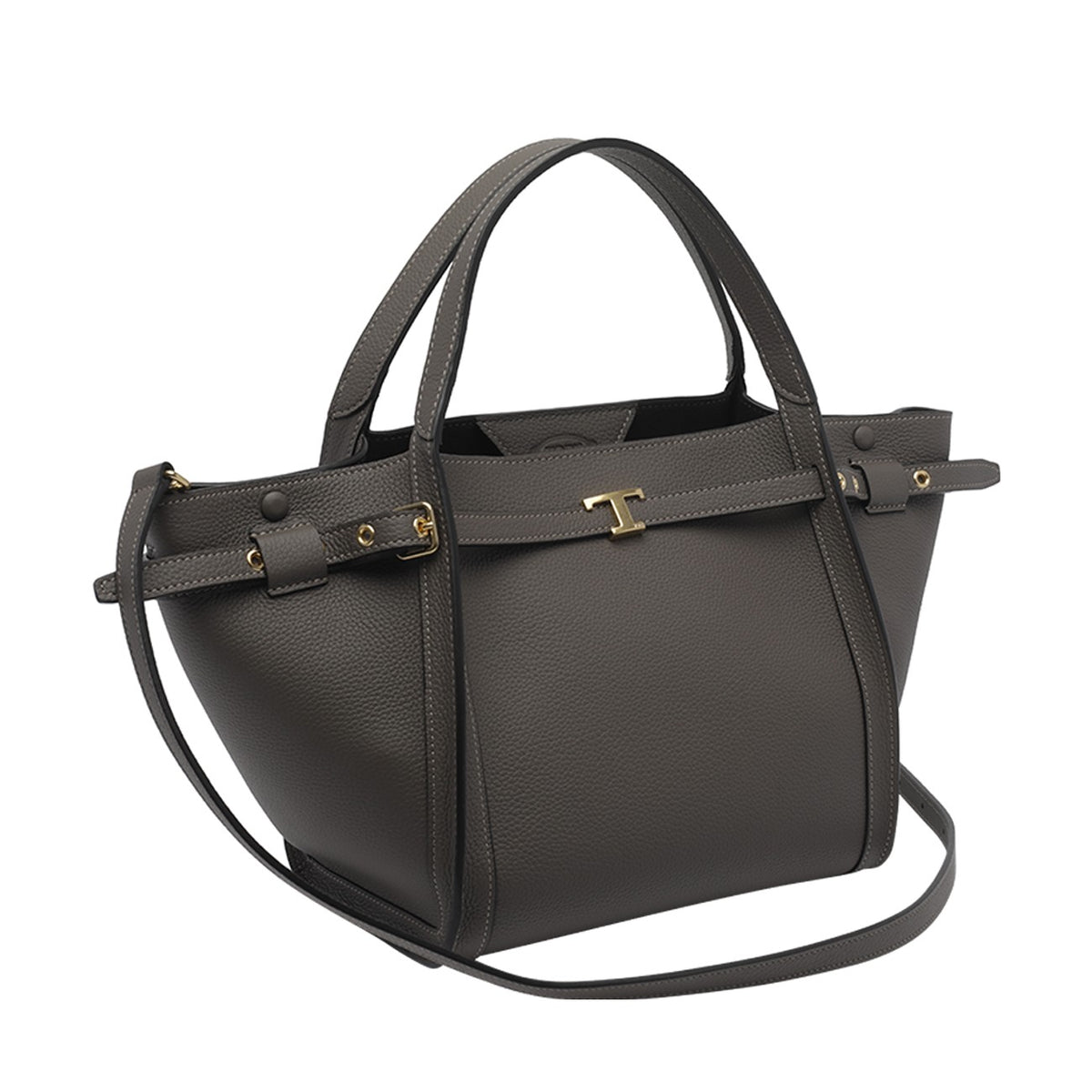 Tod's Women Small Leather T Signature Shopping Bag
