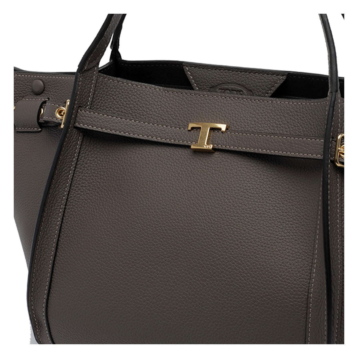 Tod's Women Small Leather T Signature Shopping Bag