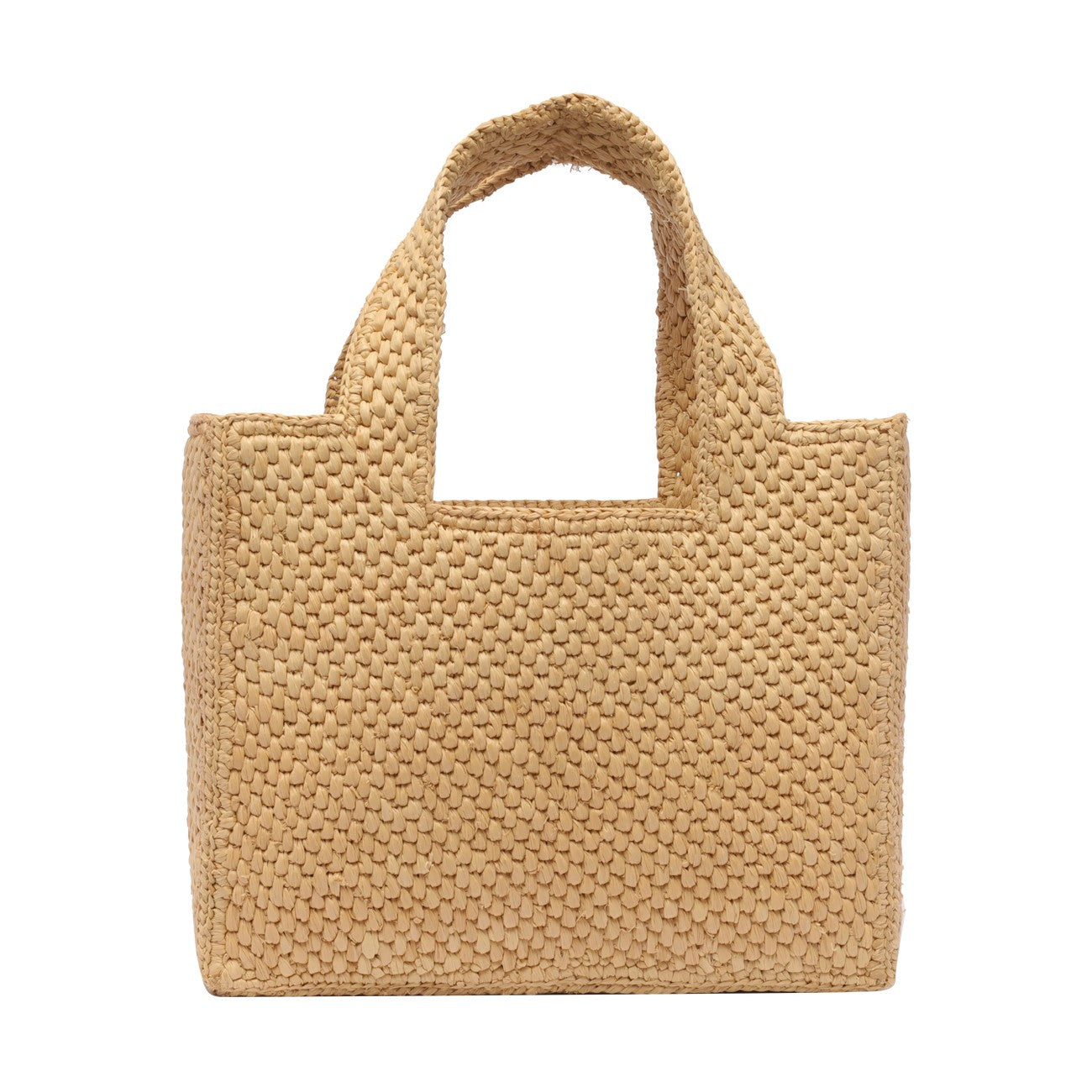 Loewe Loewe Women Small Loewe Font Tote Bag In Rafia