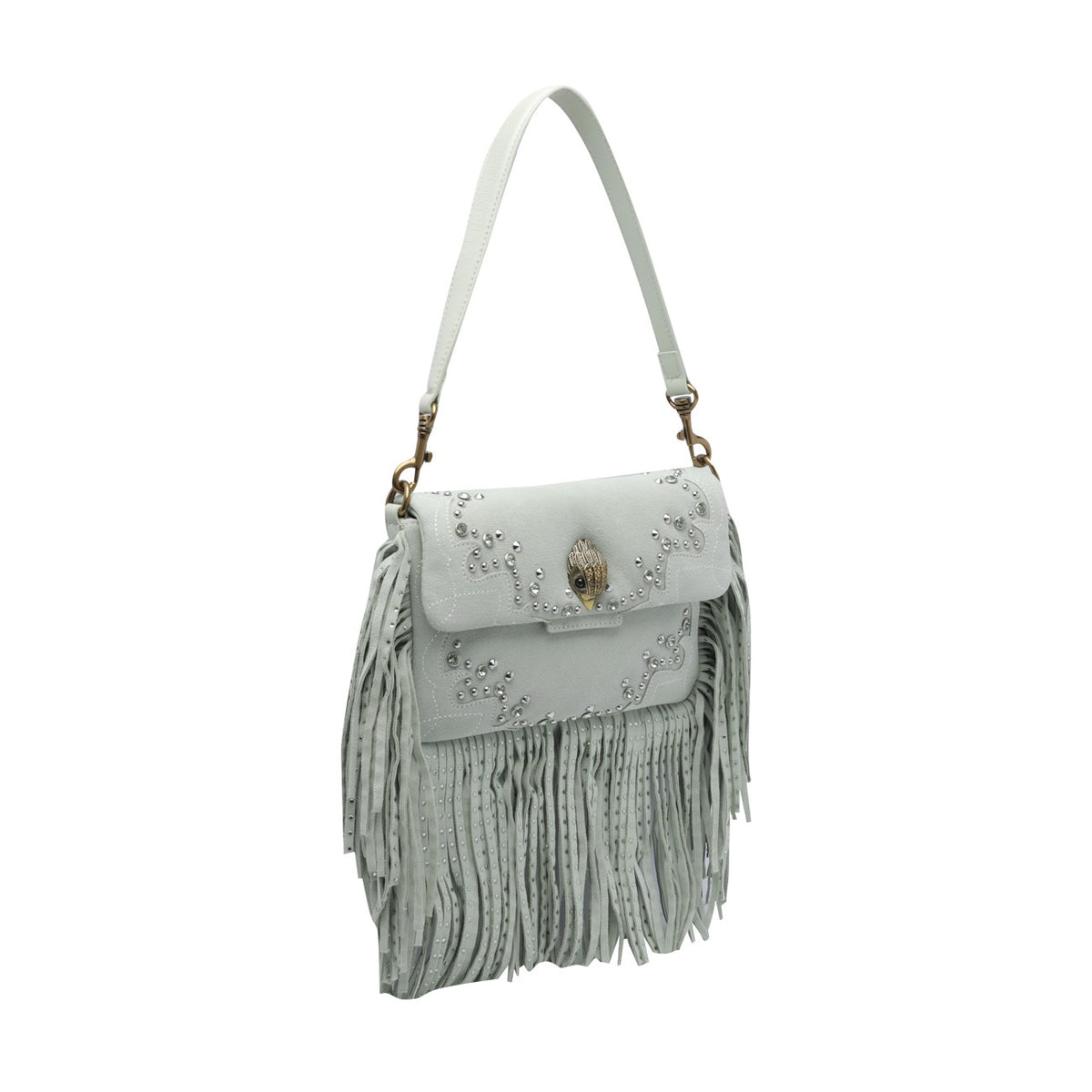 Kurt Geiger Women Small Oxford Fringe Shoulder Bag
