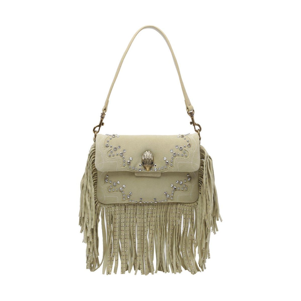 Kurt Geiger Women Small Oxford Fringe Shoulder Bag