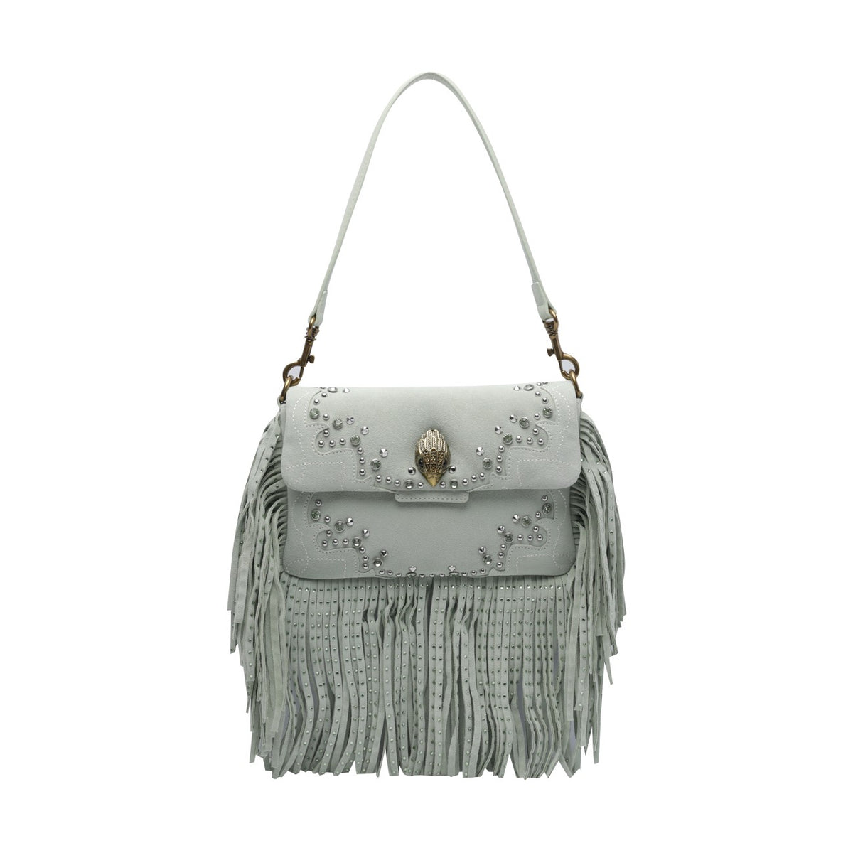 Kurt Geiger Women Small Oxford Fringe Shoulder Bag