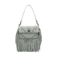 Kurt Geiger Women Small Oxford Fringe Shoulder Bag