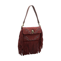 Kurt Geiger Women Small Oxford Fringed Shoulder Bag