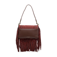 Kurt Geiger Women Small Oxford Fringed Shoulder Bag