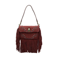 Kurt Geiger Women Small Oxford Fringed Shoulder Bag